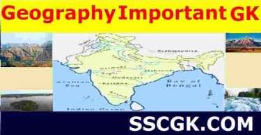 Geography Important GK