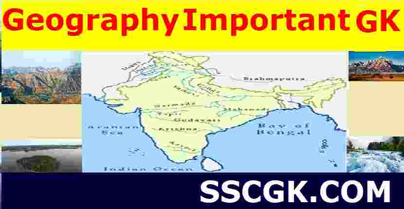 Geography Important GK