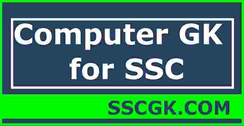 Computer GK for SSC