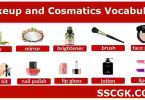 Makeup and Cosmetics Vocabulary