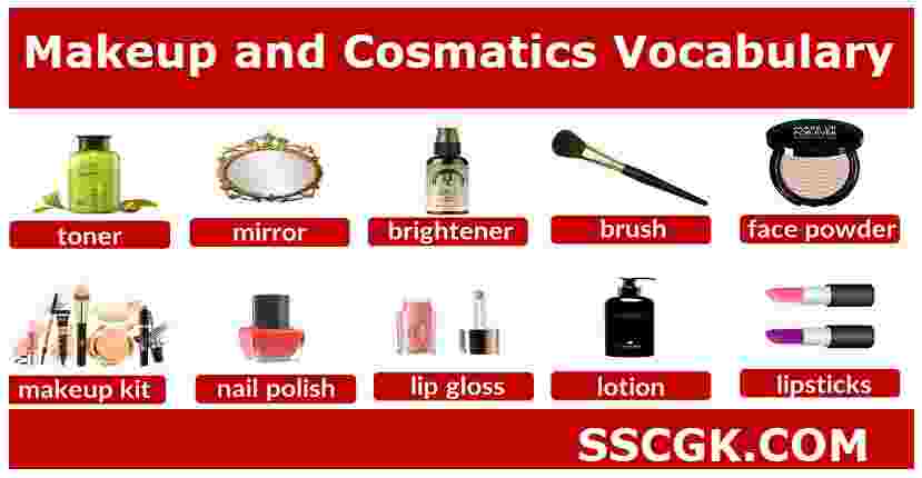 Makeup and Cosmetics Vocabulary
