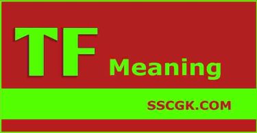 TF Meaning